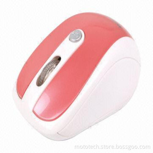 2.4GHz Wireless Optical Mouse with Mini Receiver and 1,000DPI Resolution